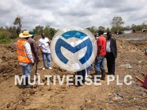 One of the numerous government agency staff at Abuni site, Nasarawa State-Nigeria. IMG_0075
