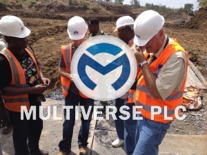 Inspection of lead/zinc ore sample by geologist mining engineer from Canada at Abuni site, Nasarawa State-Nigeria. IMG_0760_1