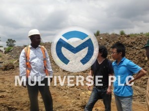 Chinese partners at Abuni site, Nasarawa State-Nigeria. SAM_1145